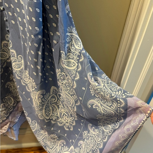 Intermix Isla Scarf dress light blue - Picture 7 of 7